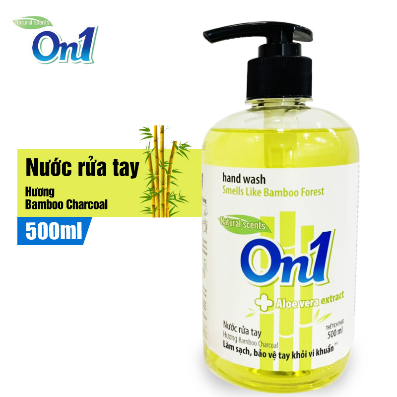 Nước rửa tay sạch khuẩn On1 hương BamBoo 500ml RT507