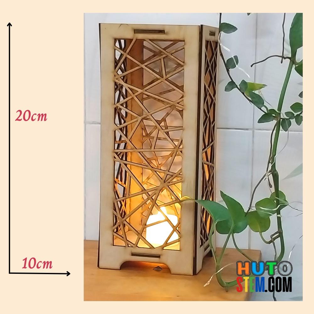 Đèn gỗ, đèn trang trí, đèn để bàn decor, đèn ngủ ấm cúng