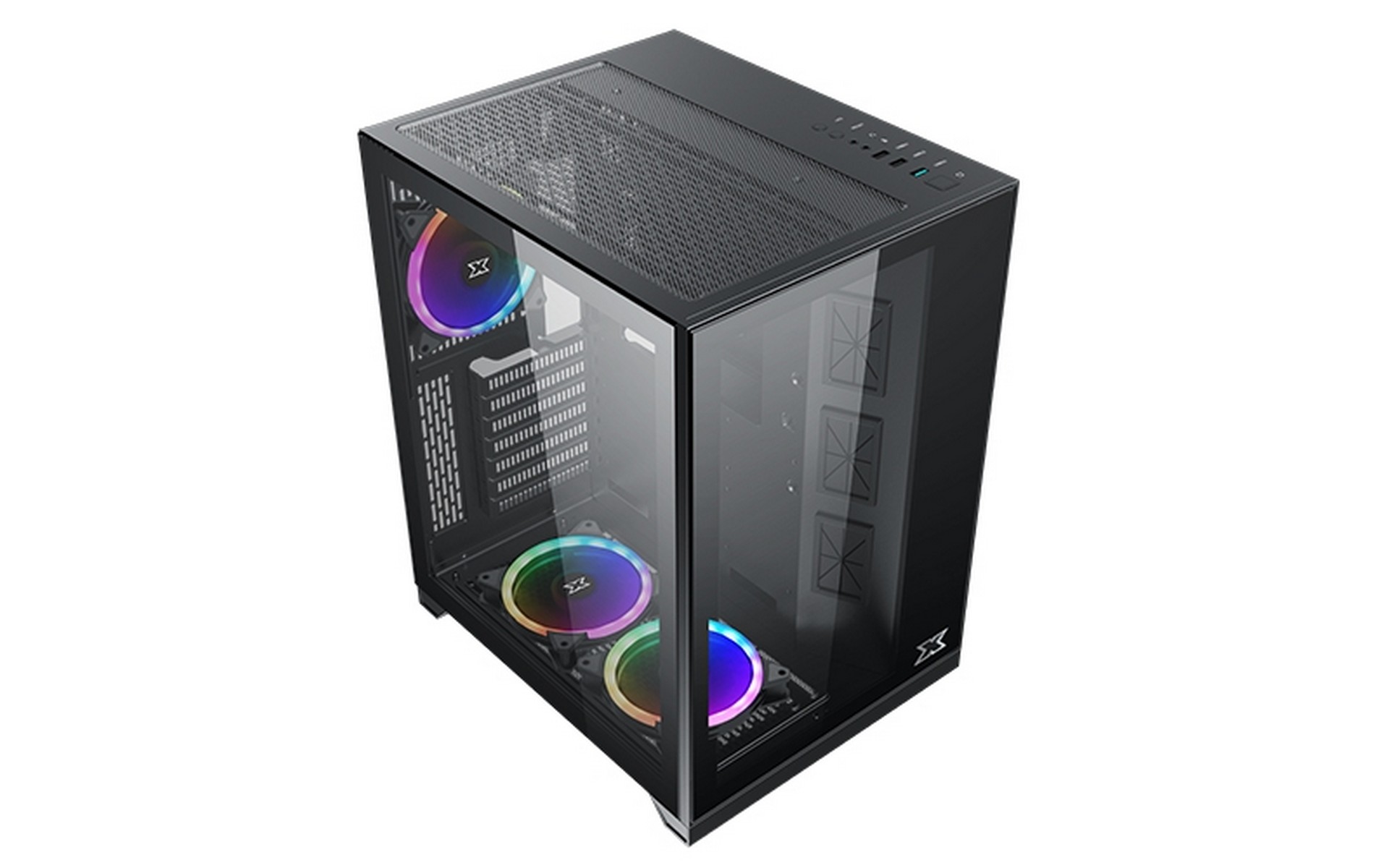 Hình ảnh Vỏ Case Máy Tính XIGMATEK AQUARIUS S - BLACK (No Fan) - Hàng Chính Hãng