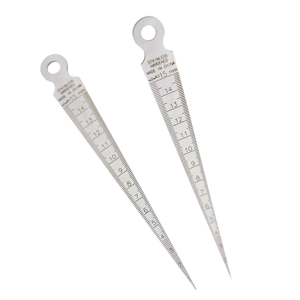 1.3mm Taper Welding Gauge Gage ruler Test Welder Thickness Hole Gap meaure