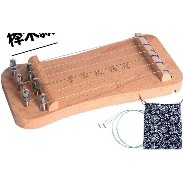 Đàn tập gảy Guzheng 6 dây có sẵn