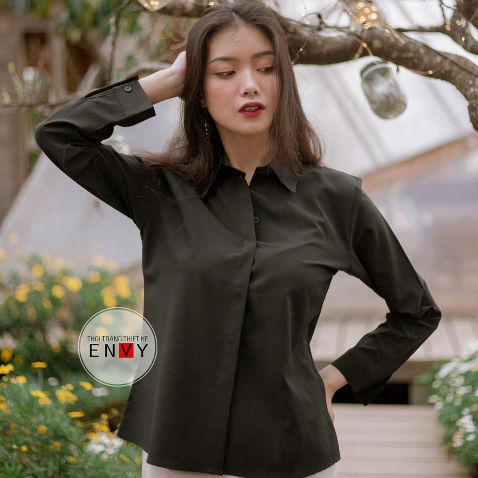 Áo sơ mi nữ truyền thống ENVY - S0095
