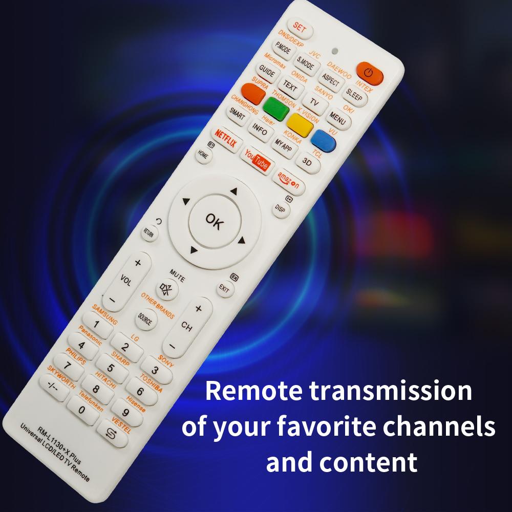 Universal RM-L1130 X Điều khiển từ xa thay thế cho tất cả truyền hình truyền hình thương hiệu RM-L113 12 RM-L1130 8