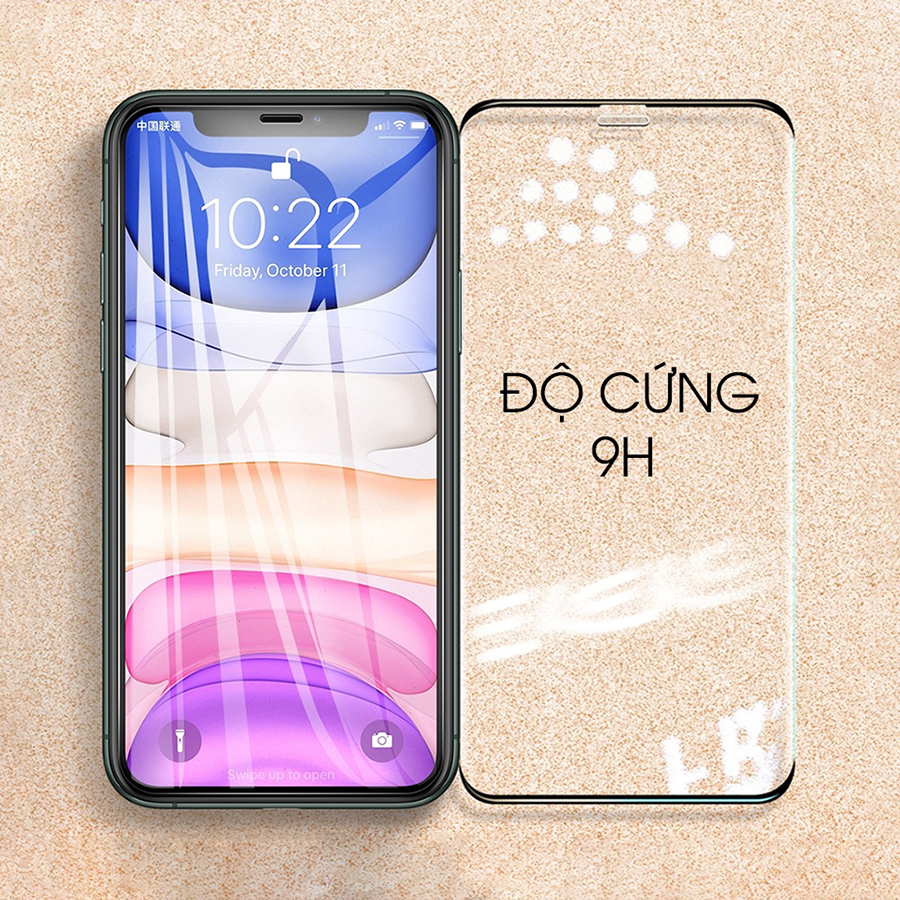 Miếng Dán Kính Cường Lực Không Viền Dành Cho iPhone 12/12 Mini/12 Pro/12 Pro Max/13/13Pro/13 Pro Max/ 13 Mini - Hàng Chính Hãng