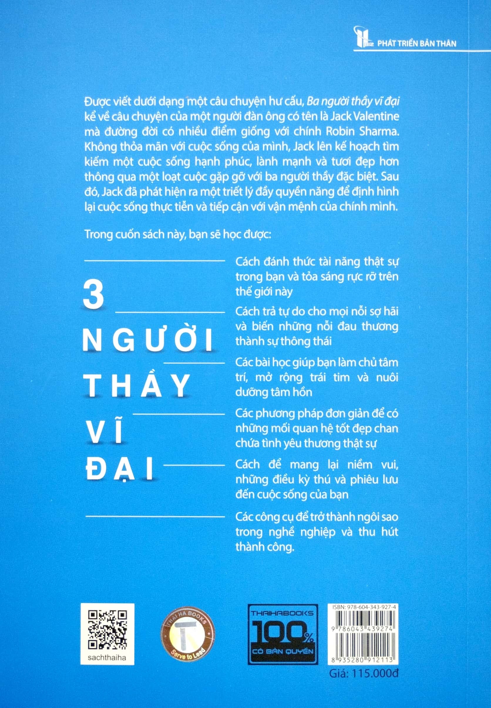 3 Người Thầy Vĩ Đại - Câu Chuyện Đặc Biệt Về Cách Sống Theo Những Gì Mình Mong Muốn