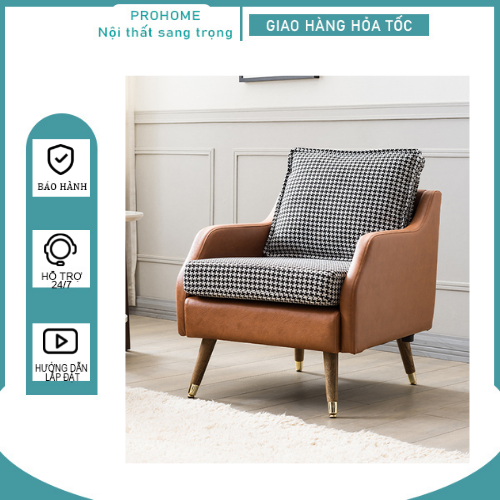 Ghế sofa đơn sang trọng tiện ích đa năng Ghế phong cách cao cấp Sang trọng GNK010