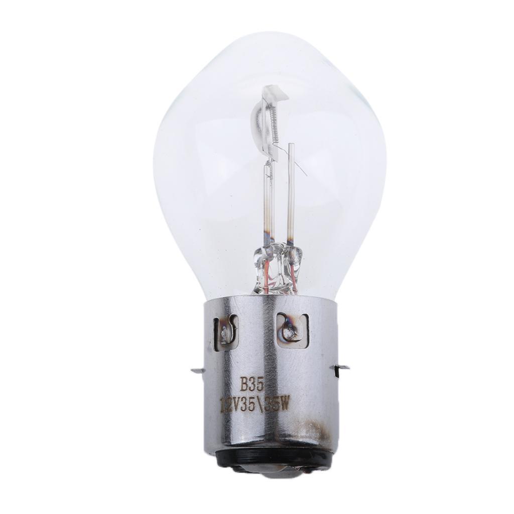 3X 12V 35/35w Motorcycle Scooter White Halogen Headlight Bulbs