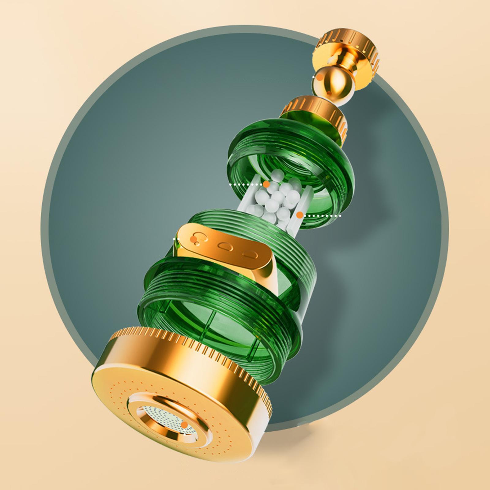 Kitchen Faucet Multifunction Flexible Faucet Green