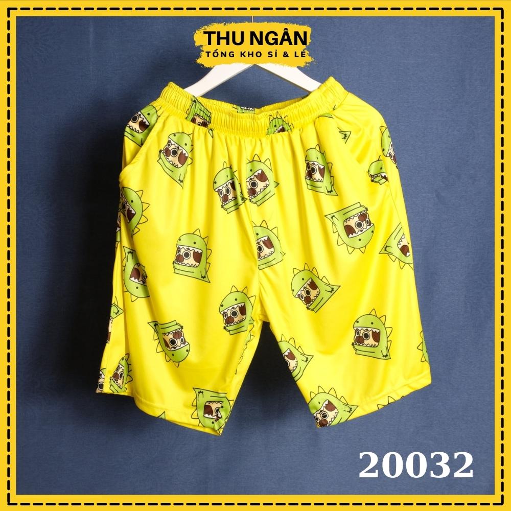 Quần Đùi Thun Unisex Cho Nam Nữ Chất Đẹp Cao Cấp Mặc Nhà 20032