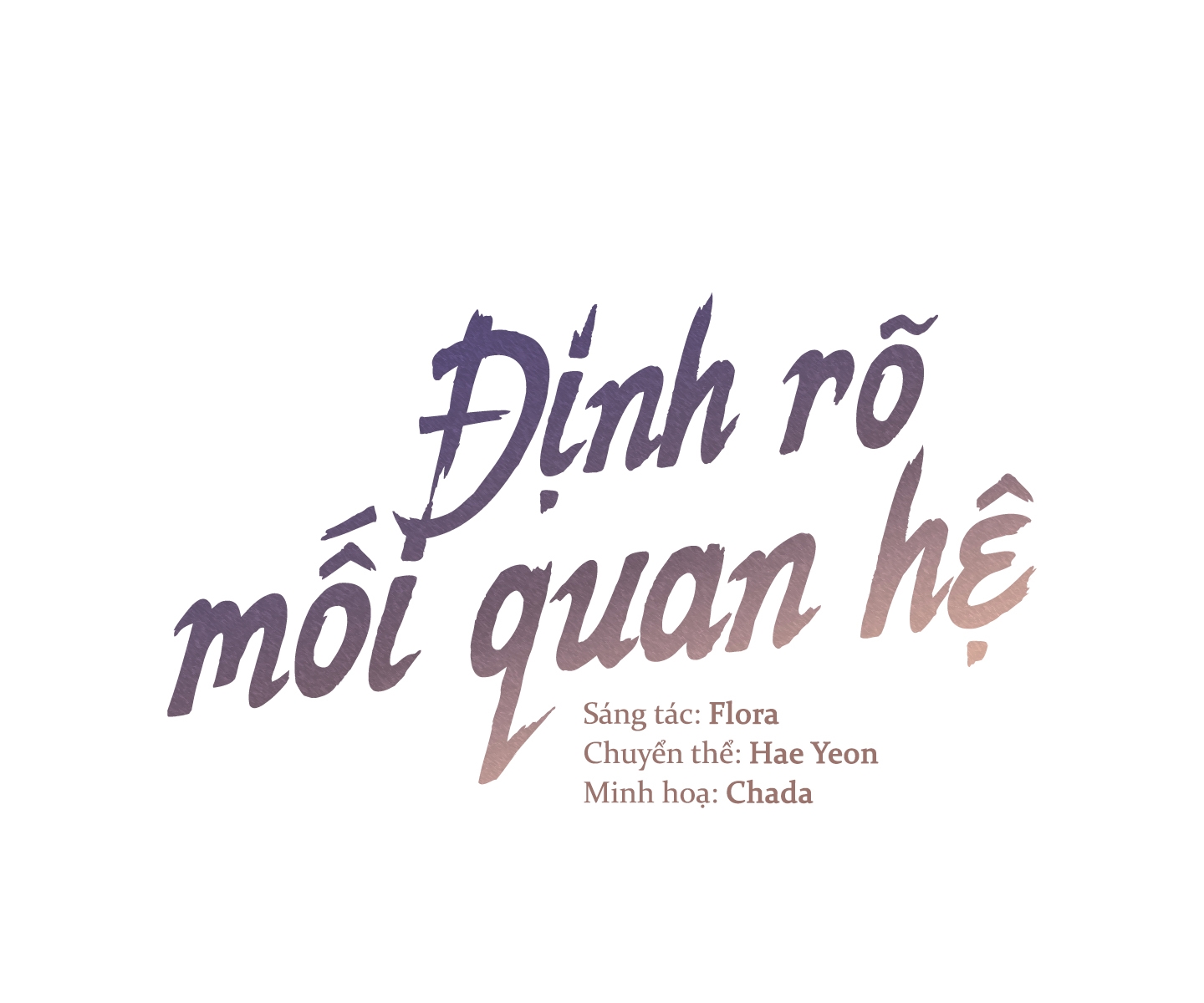 định rõ mối quan hệ chapter 16 32