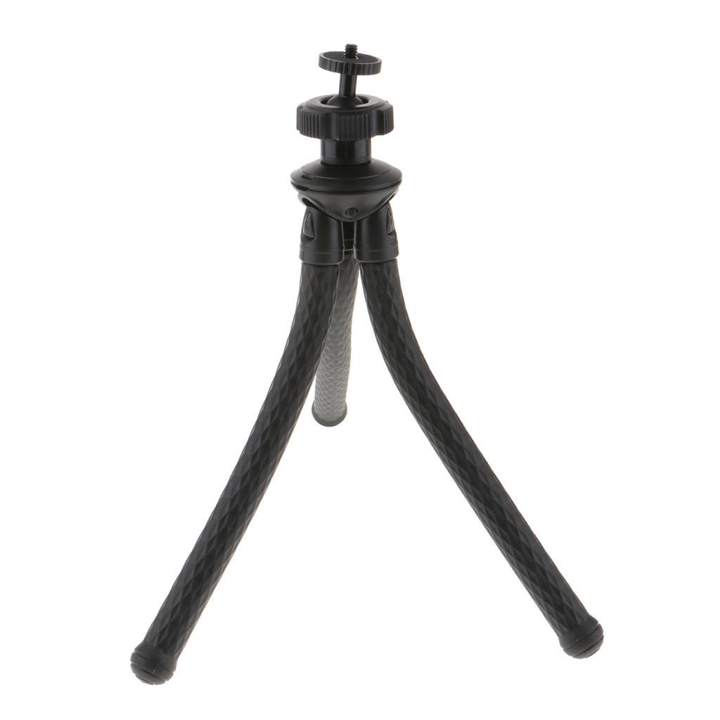 Universal Flexible Mini Tripod Stand Mount Holder for SLR DSLR Cameras Black