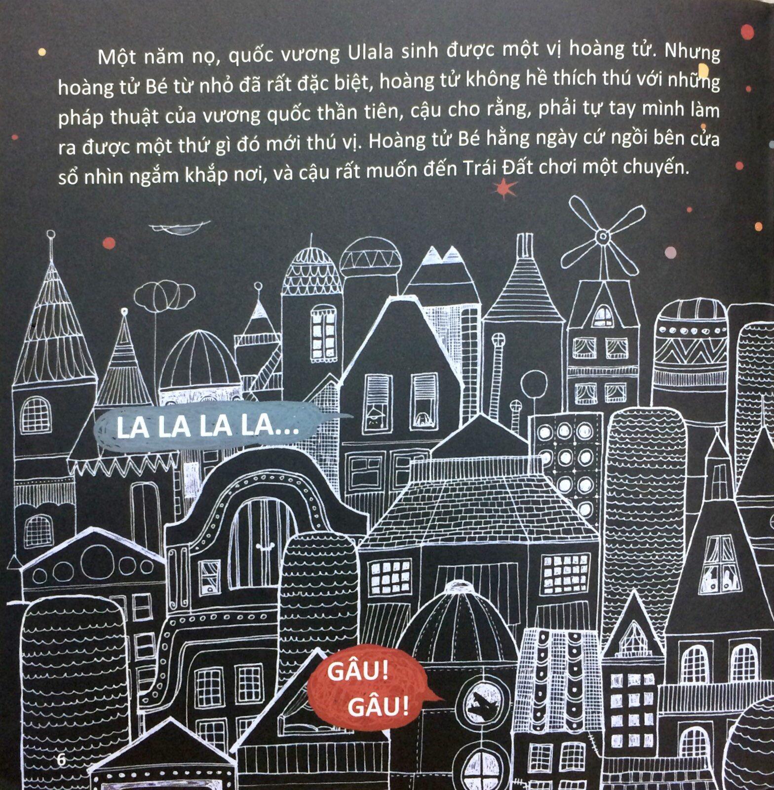 Sách Hoàng Tử Bé Vương Quốc Ulala