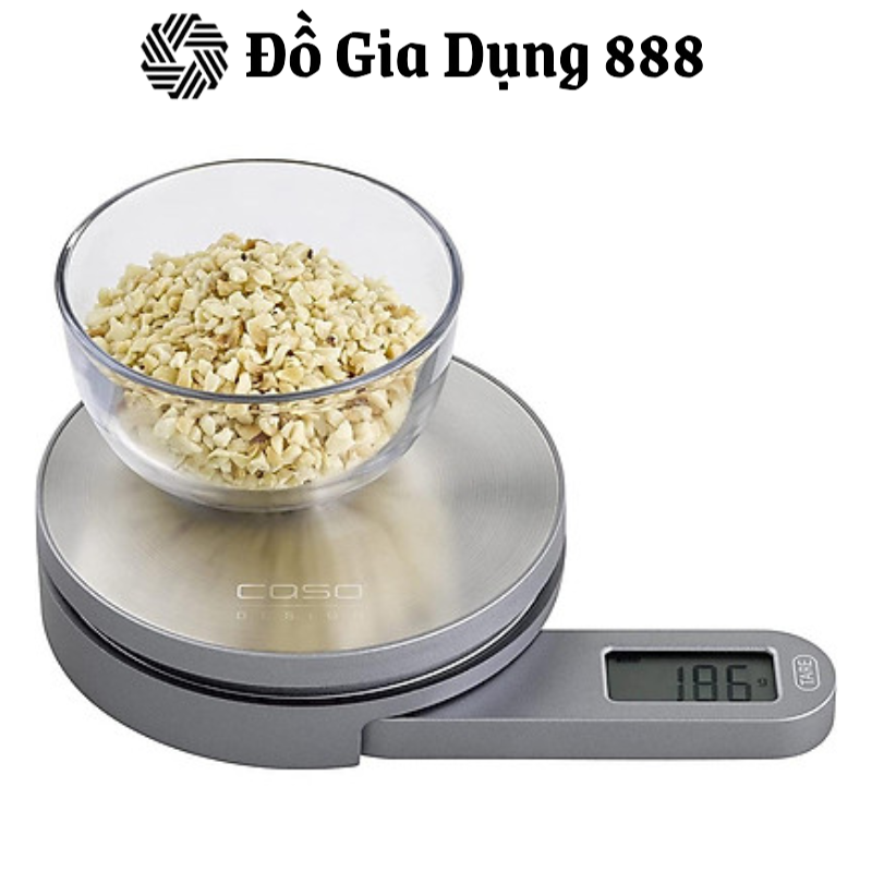 Cân Nhà Bếp Caso Kitchen Ecomate, Cân Điện Tử, Cân Tiểu Ly, Chính Xác Đến Gram, Nhập Đức, BH 12 Tháng