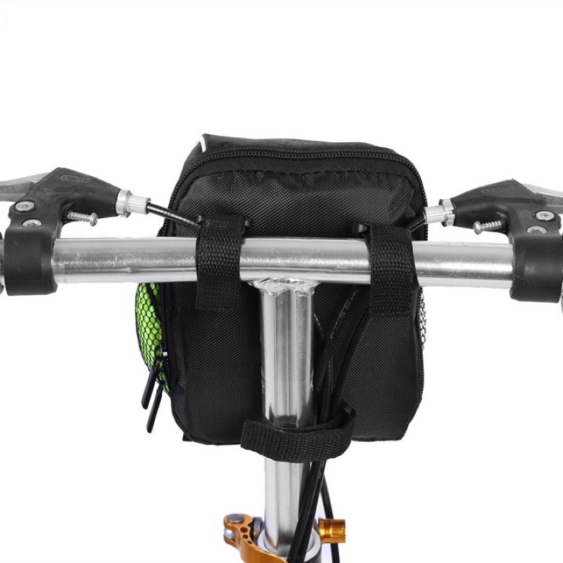 Túi treo đầu xe đạp nhiều ngăn Goinglink GN01 (Đen) - tặng kèm bọc túi chống nước