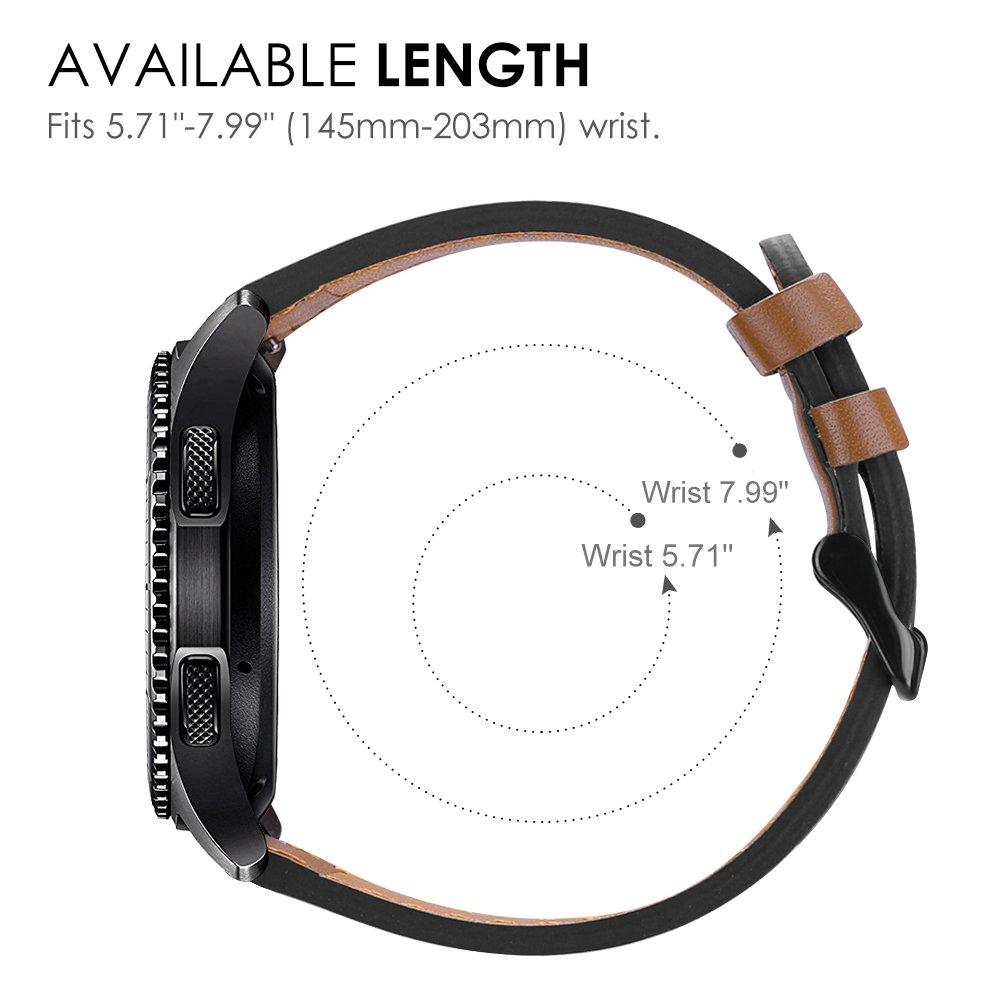 Dây đeo bằng da cho đồng hồ Honor Watch Huawei Watch GT 2 GT2e GT2 Pro GT3