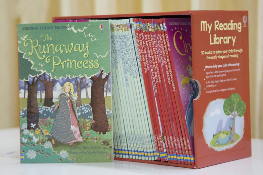 Usborne My Reading Library - Bộ Đỏ 50 cuốn