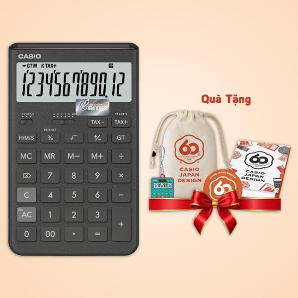 Máy Tính Casio Comfy JT-200T - Màu Xám - Kèm Quà Chất