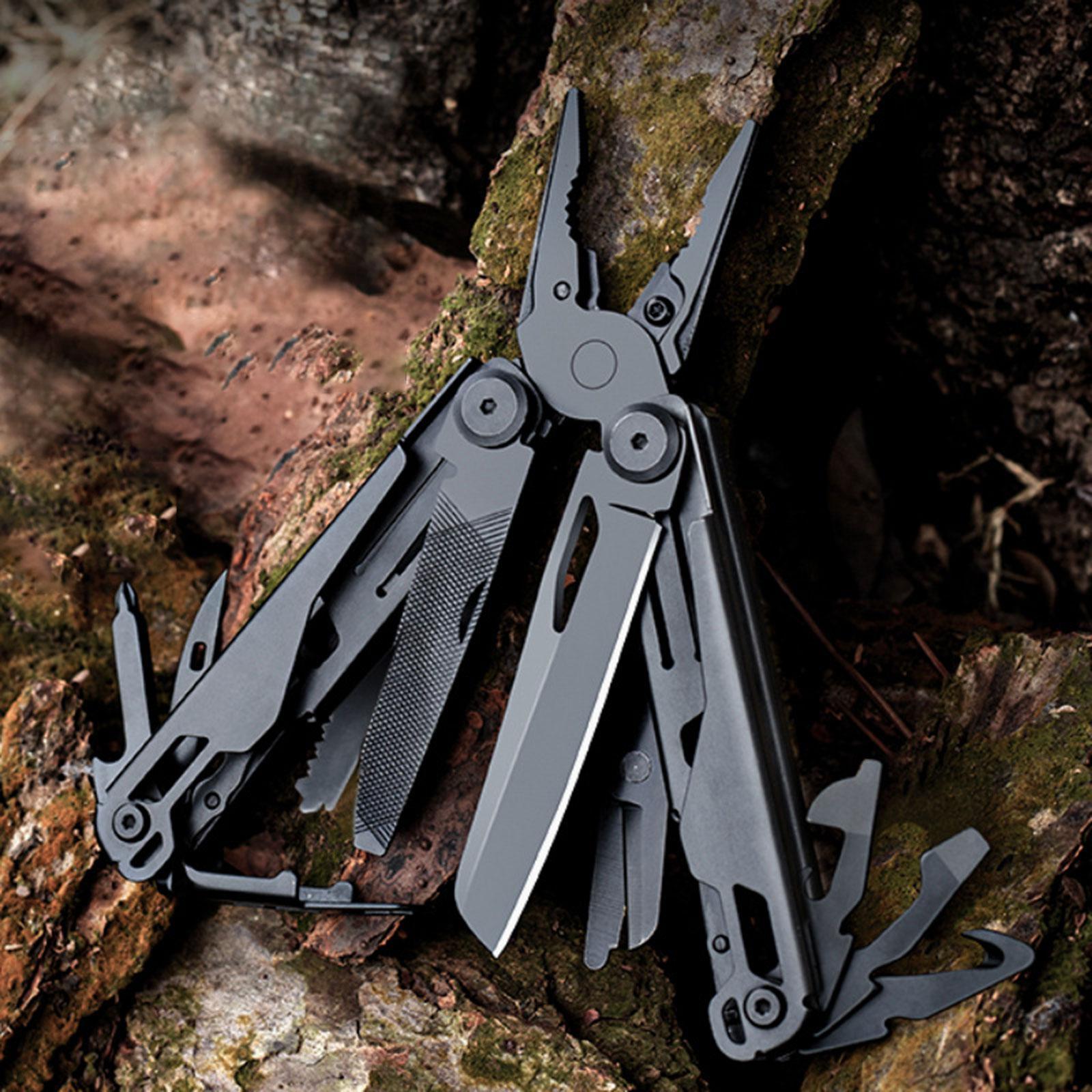 Multitool Pliers Screwdriver, Folding Pocket , Multi Tool Birthday Gift, Multifunctional Tool Bottle Opener Scissors for Survival Outdoor