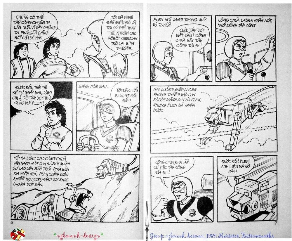 dũng sĩ hesman chapter 3 4