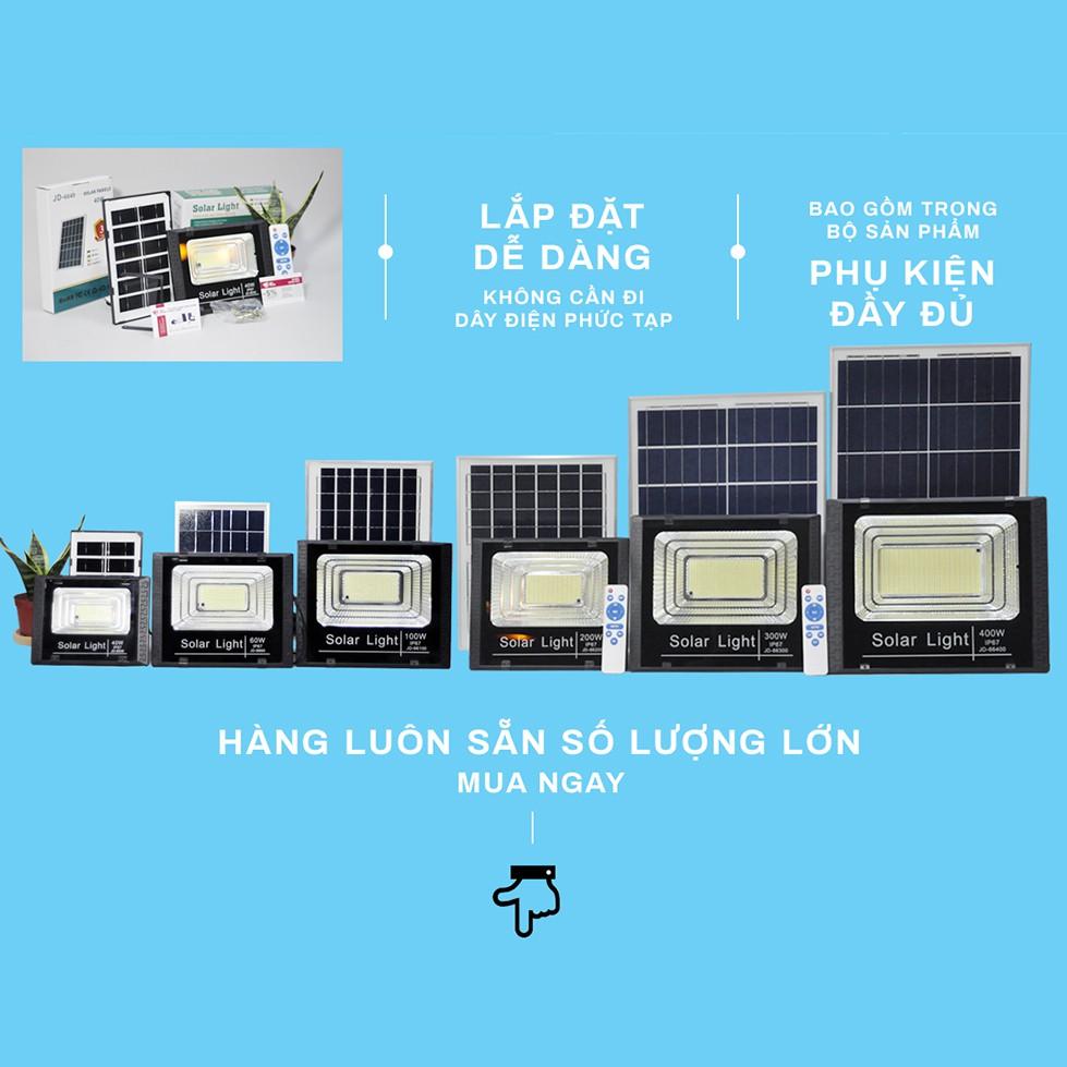 Đèn JD năng lượng mặt trời giá siêu rẻ