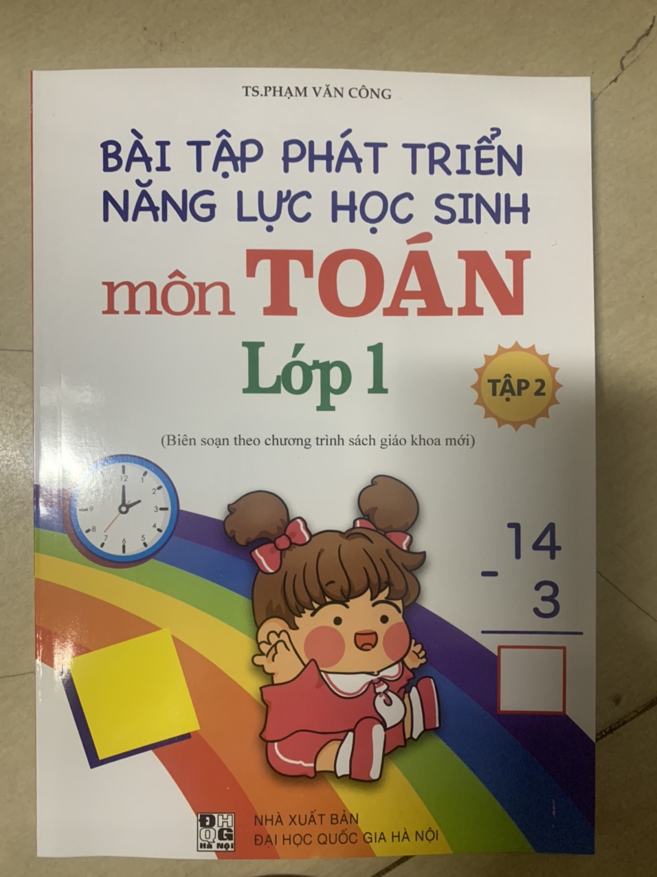 Bài tập phát triển năng lực học sinh môn Toán lớp 1 tập 2