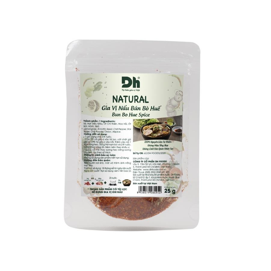 Natural Gia Vị Bún Bò Huế Dh Foods