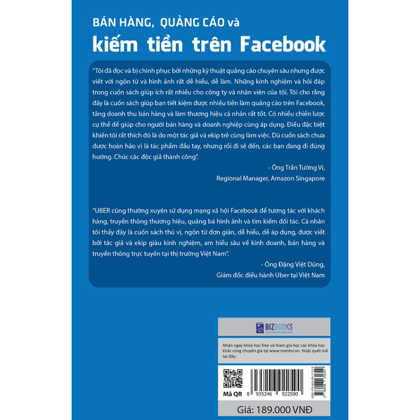 Bán hàng, quảng cáo và kiếm tiền trên Facebook (Tái bản 2020)