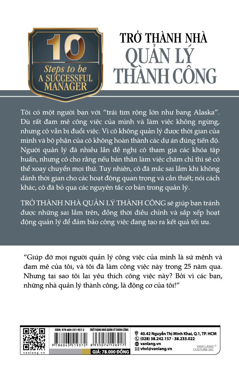 10 Bước Thực Hành Trở Thành Nhà Quản Lý Thành Công