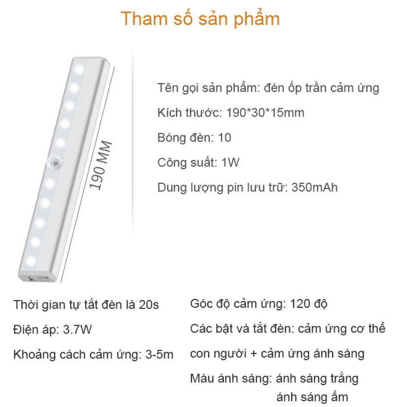 Đèn ốp trần cảm ứng với độ ánh sáng Trắng 6000k - Home and Garden