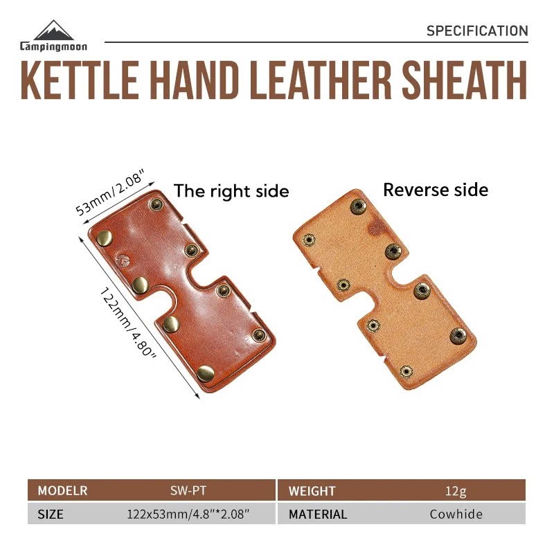 Miếng da bọc chống nóng Campingmoon SW-PT dùng cho ấm đun SW-1 / BKSW-1