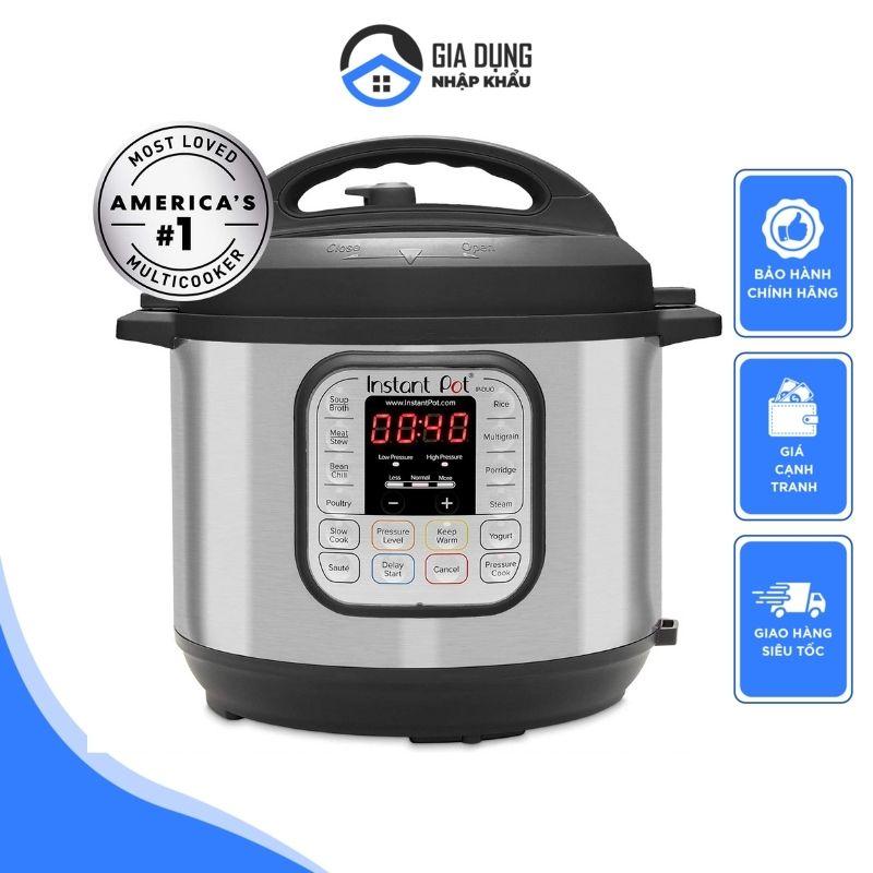 Nồi Áp Suất Đa Năng Instant POT 7In1, Nhập Đức, Dung Tích 5.7l, Công Suất 1000W, 7 Chức Năng Nấu, BH 12 Tháng