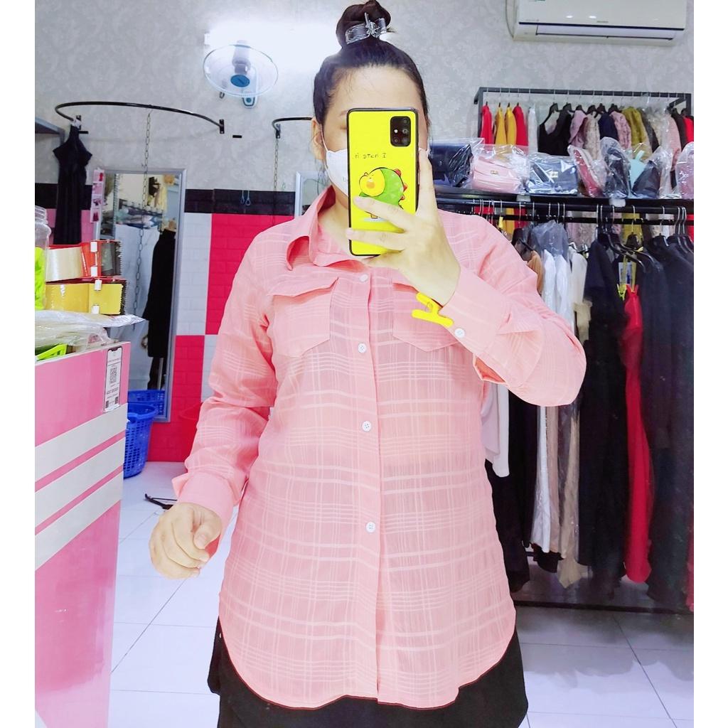 ÁO SƠ MI TAY DÀI BIGSIZE 58-85KG