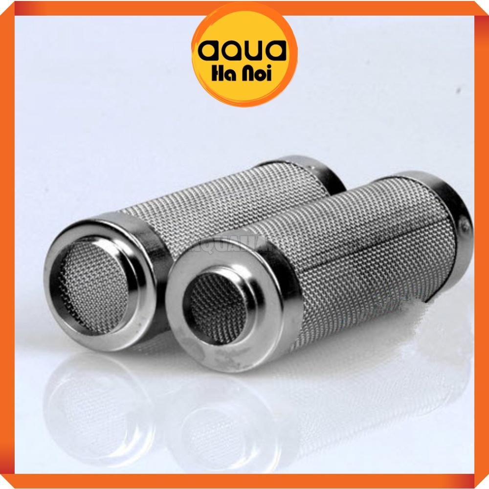 Bịt tép full inox 304 - Phi 12/16mm - Ngăn hút cá tép con vào máy lọc hồ thủy sinh