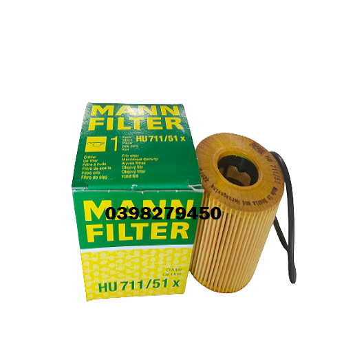 LỌC DẦU BÔI TRƠN MANN FILTER CHO BMW HU711/51X