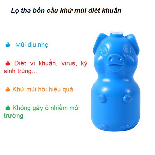 Heo Diệt Khuẩn Bồn Cầu - TBCL