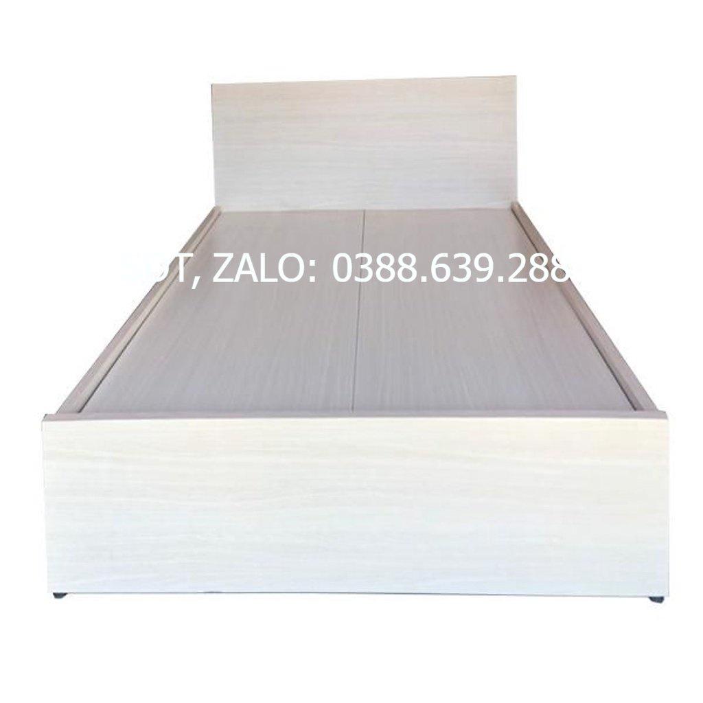 Giường Ngủ Gỗ MDF Melamine Màu Lim