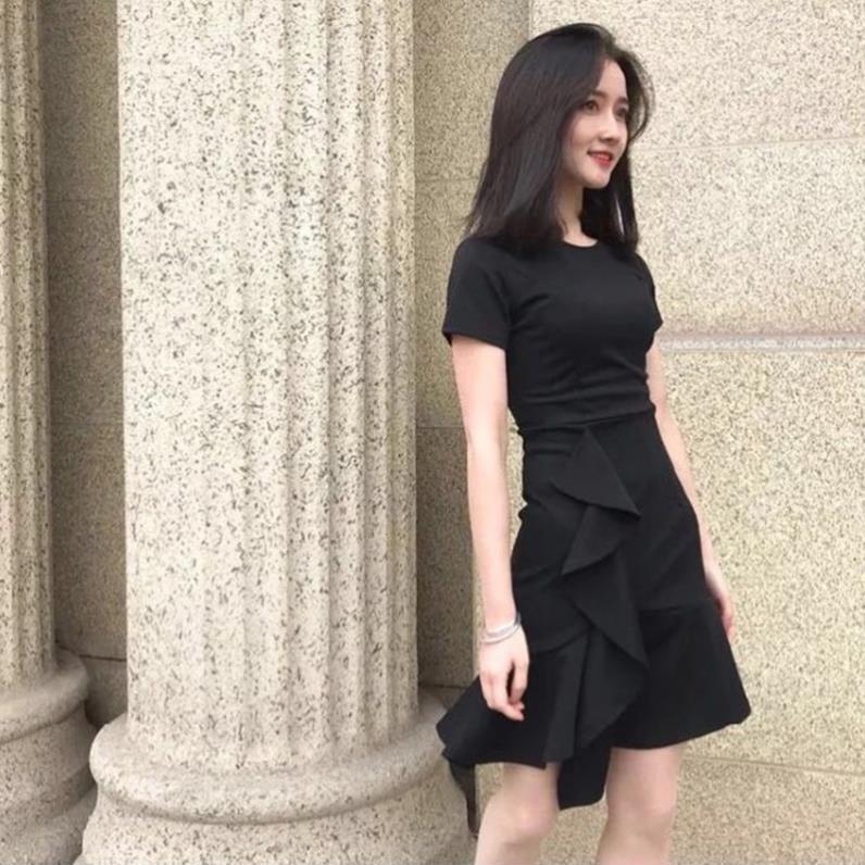 Váy Nữ Body Đuôi Cá, Đầm Nữ Đuôi Cá Phong Cách Ulzzang Moda.H ! *