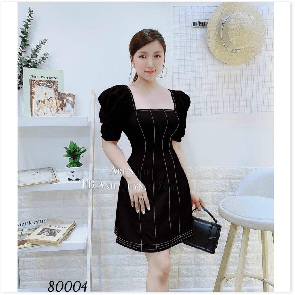 ĐẦM XINH XẮN,MÀU ĐEN SANG TRỌNG,CHẤT LIỆU VÃI THOÁNG MÁT