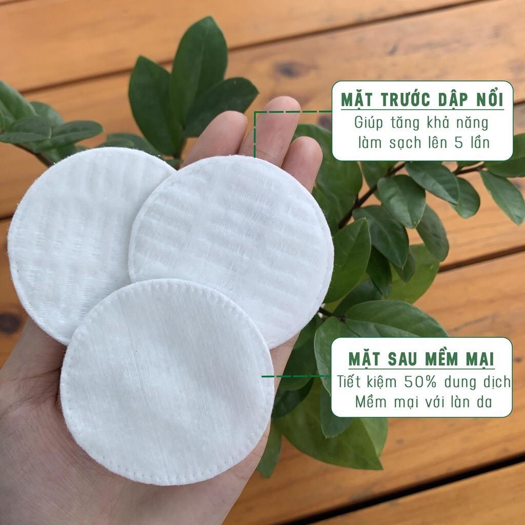 Combo 2 Bông Tẩy Trang 100% Cotton Ceiba Tree 120 miếng x 2