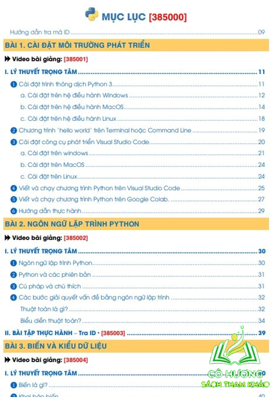 Sách lập trình Python cơ bản, cho người mới bắt đầu