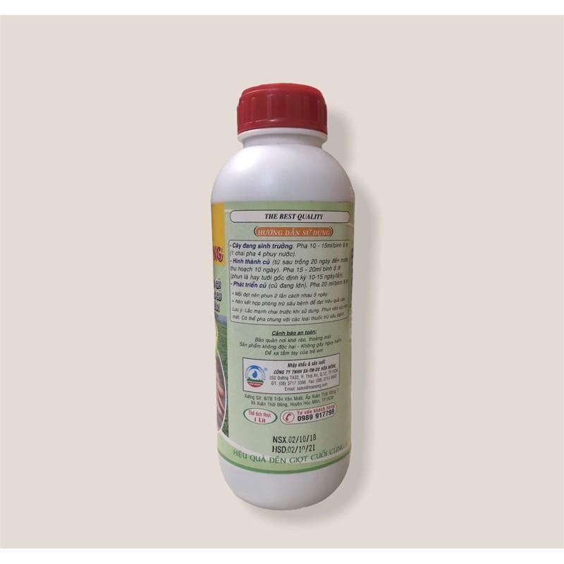 Phân bón NPK siêu to hạt, to củ 1l