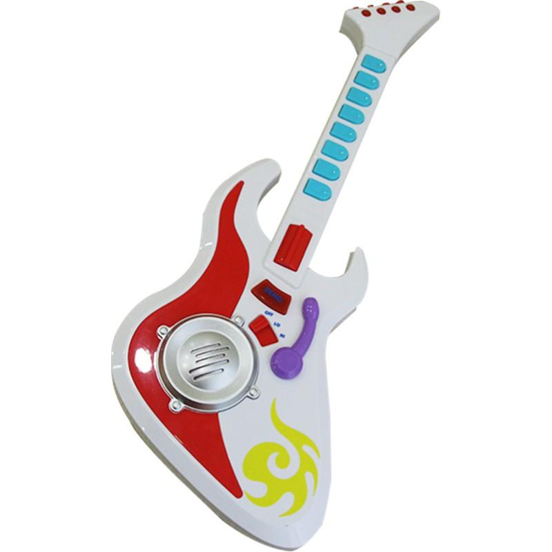 Đồ chơi âm nhạc cho bé Đàn guitar vui nhộn Rock &amp; Roll Winfun 2054 - bé tập làm nhạc sỹ - phát triển năng khiếu âm nhạc