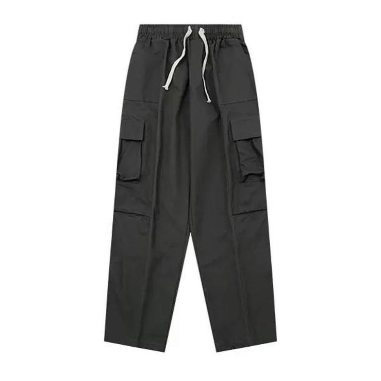 Quần baggy kaki túi hộp basic unisex K49 (kèm ảnh thật shop chụp)