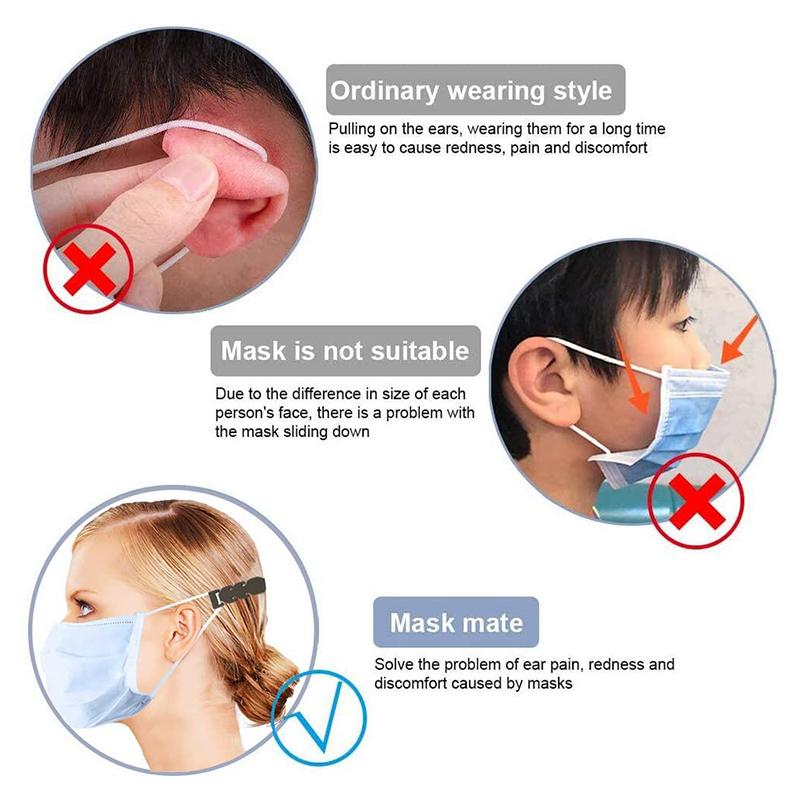 Móc nối dài dây đeo khẩu trang bảo vệ tai