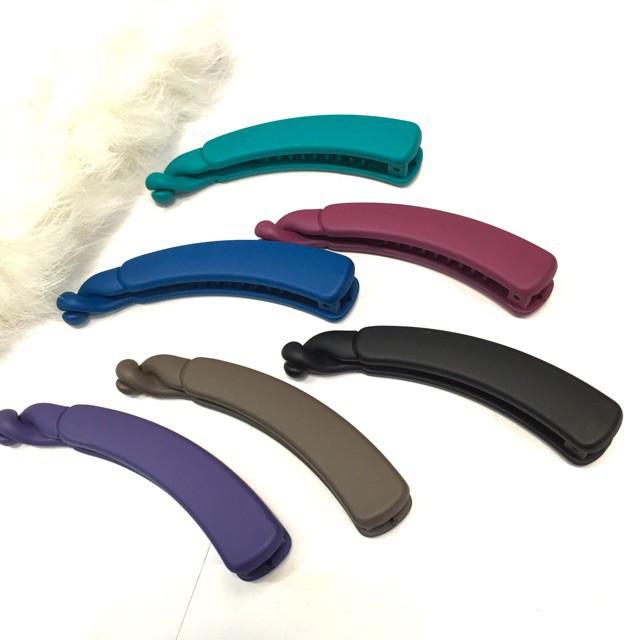 Kẹp Dọc mẫu nhựa Trơn dẻo 1 màu kích thước 9cm