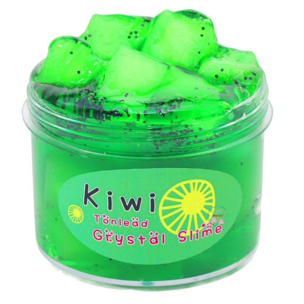 FOLLOW TẶNG 3KHÀNG CÓ SẴNFruit Slime Chất Nhờn Ma Quái Hoa Quả Kiwi dẻo hũ 200g