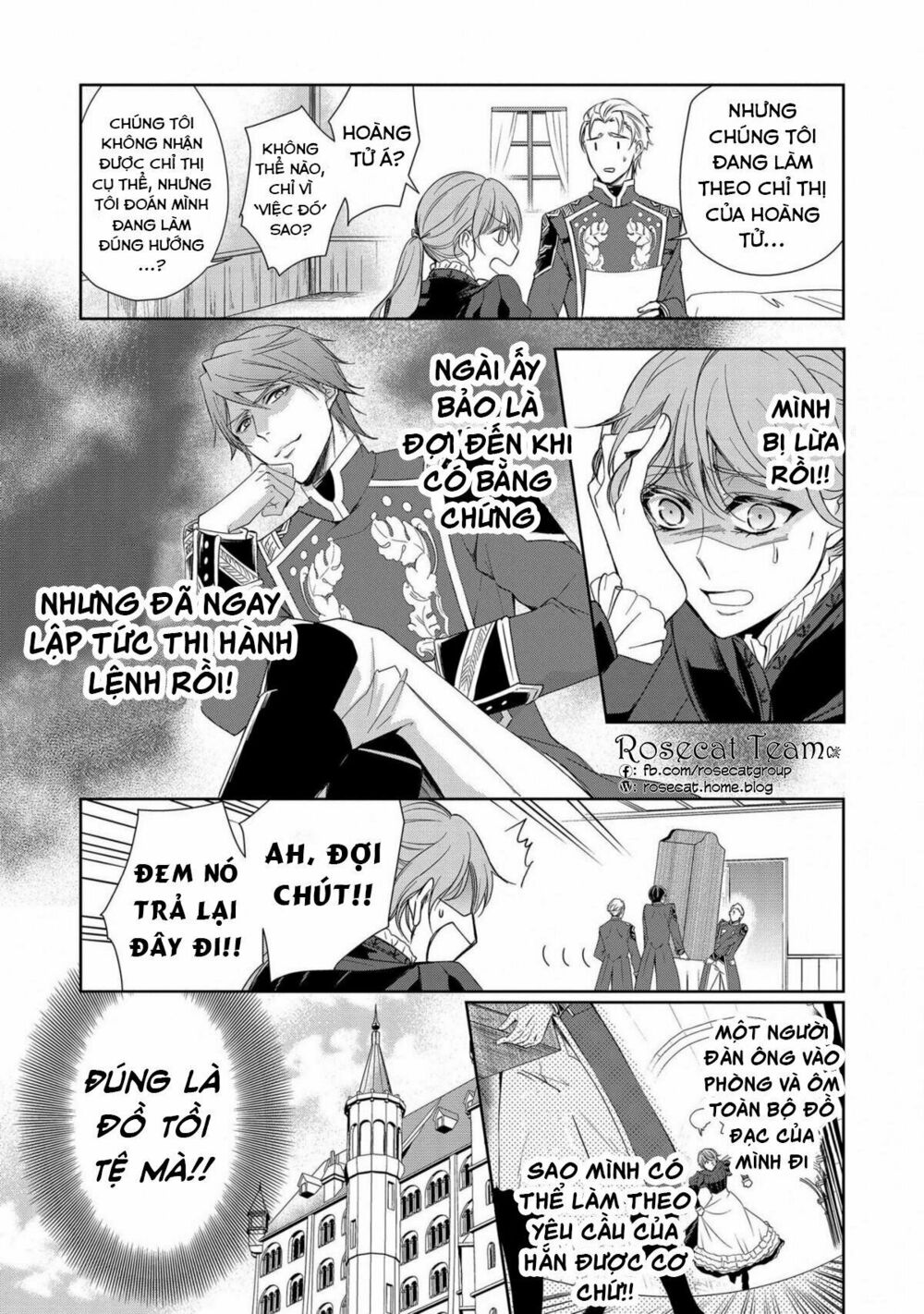 con gái bá tước bỗng thành vị hôn thê của thái tử điện hạ chapter 1 23