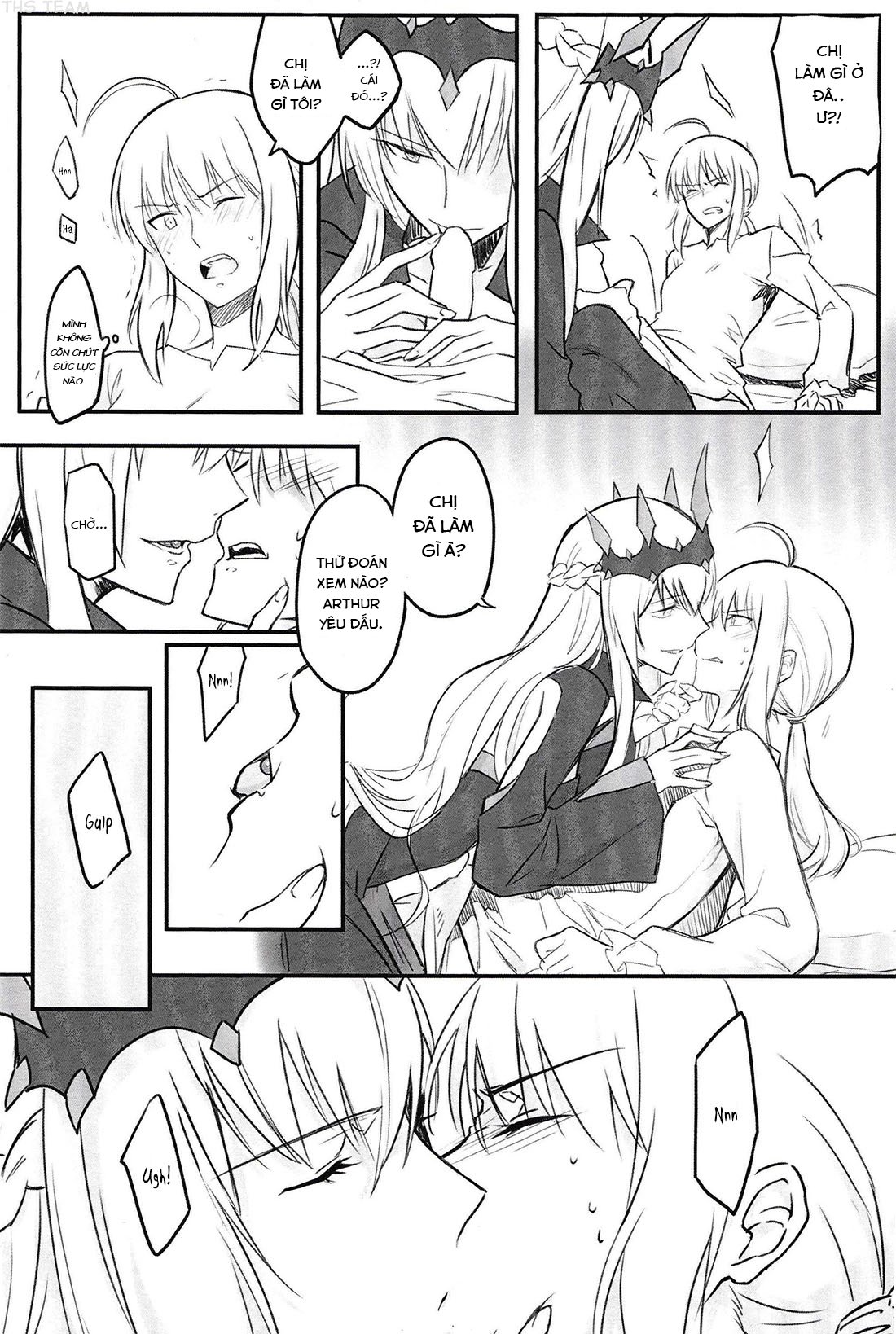 fate night - artoria x morgan chapter 0.5 8