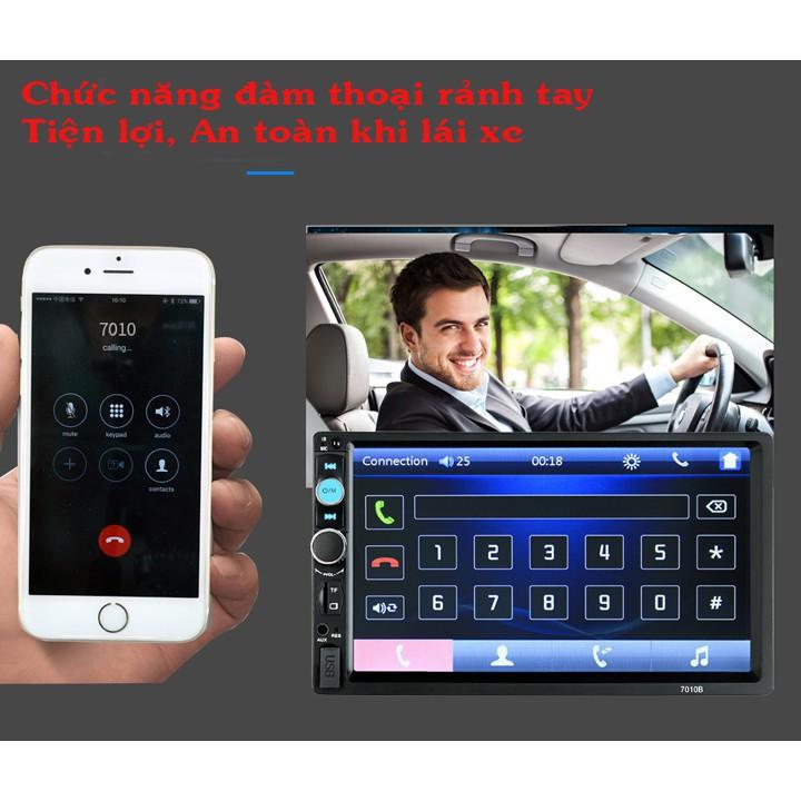 Màn hình ô tô Full HD 7010B, Nghe nhạc, xem phim, nghe đài, Giá Cực Sốc