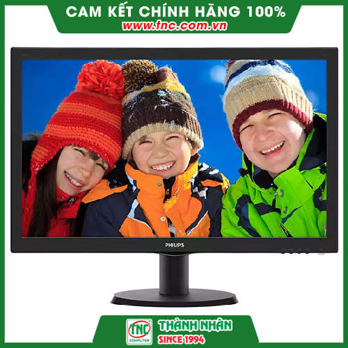 Màn hình LCD Philips 243V5QHSBA/74 - Hàng chính hãng